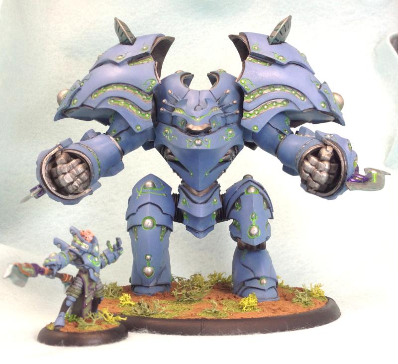 その他 Retribution of Scyrah Colossal Hyperion Warmachine Scyrah - Helion/Hyperion Colossal - Goblin Town Games